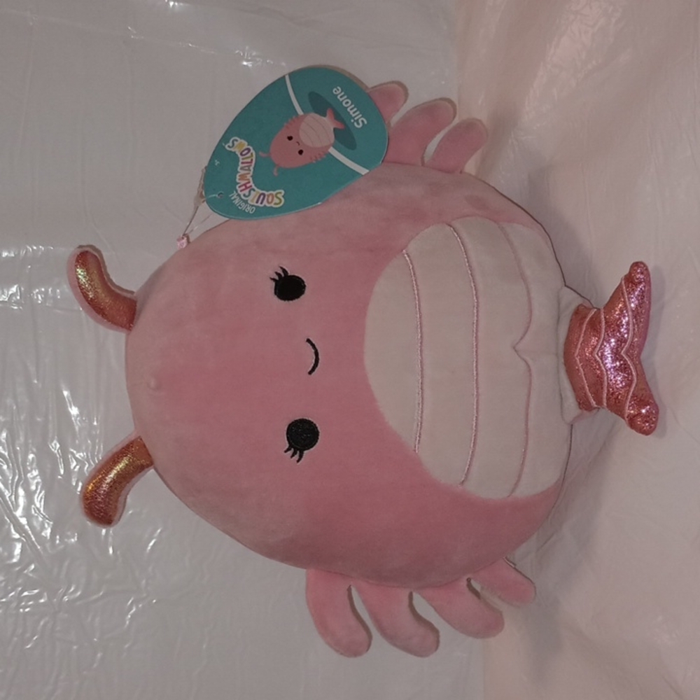Squishmallows 7" Simone the Shrimp (NWT)